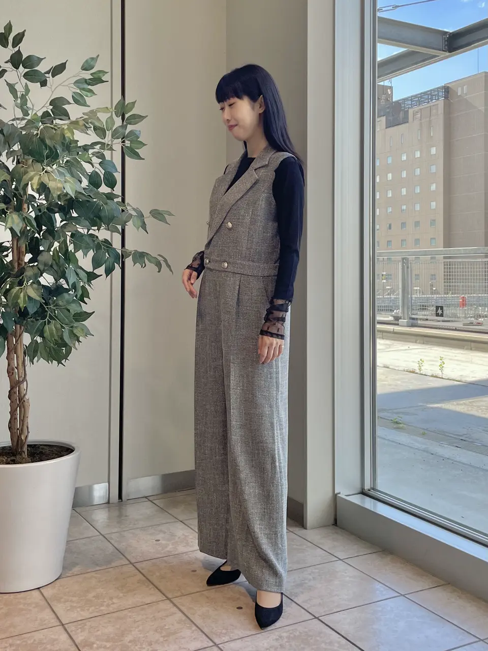 GRACE CONTINENTAL 端場　わかな コーディネート画像