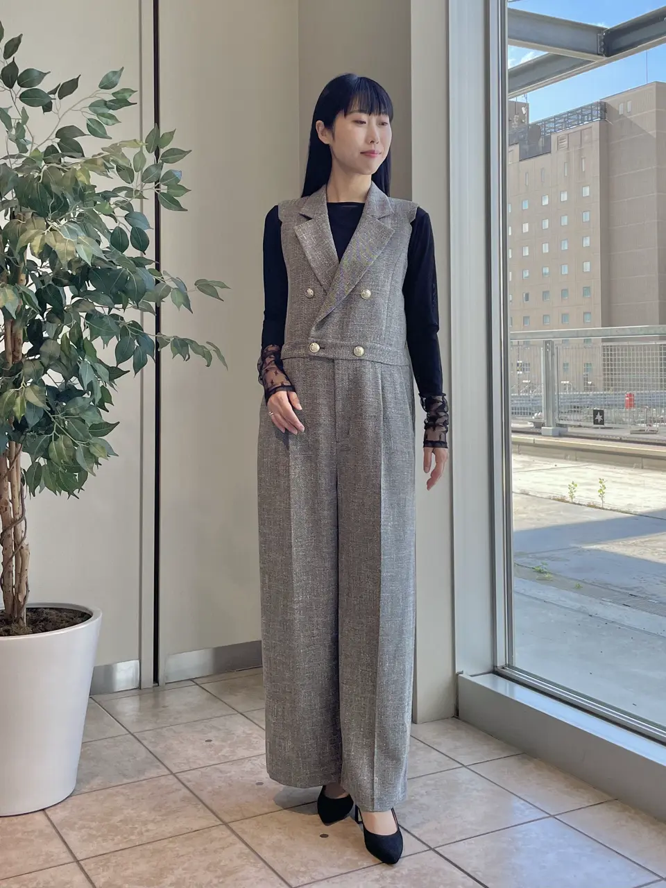 GRACE CONTINENTAL 端場　わかな コーディネート画像