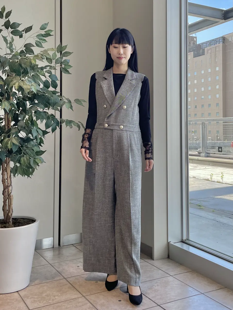 GRACE CONTINENTAL 端場　わかな コーディネート画像