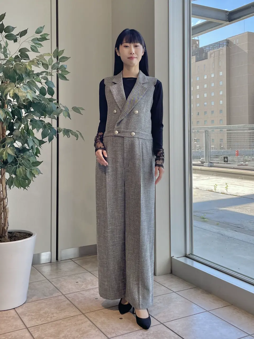 GRACE CONTINENTAL 端場　わかな コーディネート画像