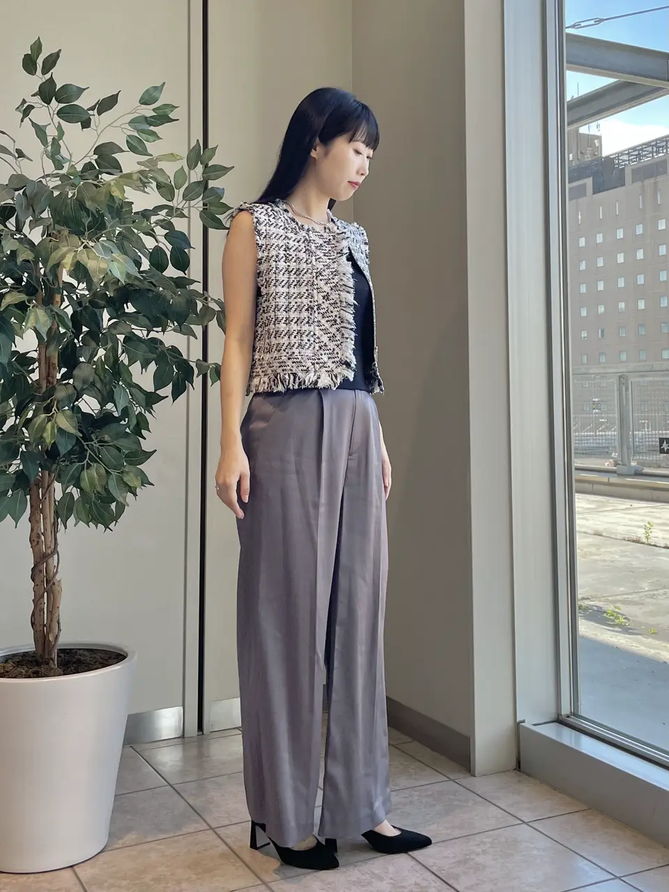 GRACE CONTINENTAL 端場　わかな コーディネート画像