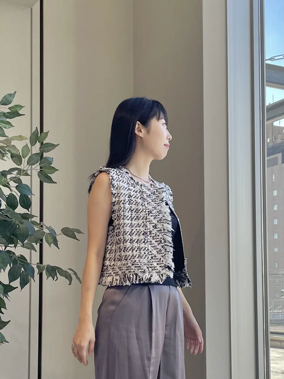 GRACE CONTINENTAL 端場　わかな コーディネート画像