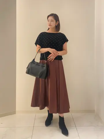 GRACE CONTINENTAL miyata コーディネート画像