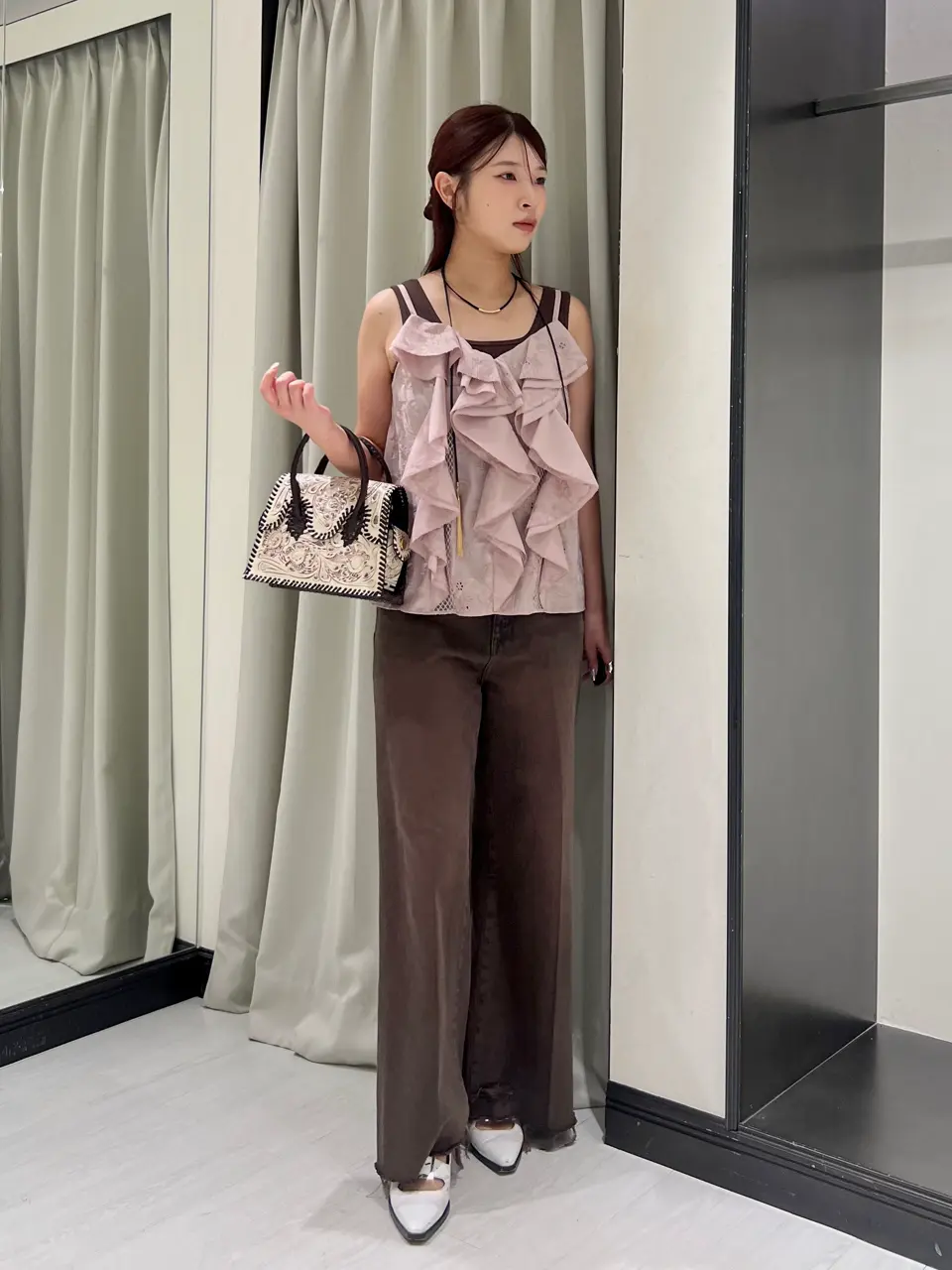 GRACE CONTINENTAL NORIA コーディネート画像