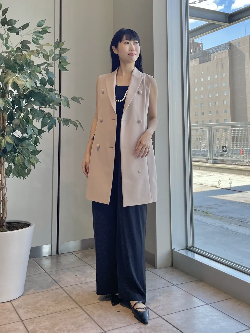 GRACE CONTINENTAL 端場　わかな コーディネート画像