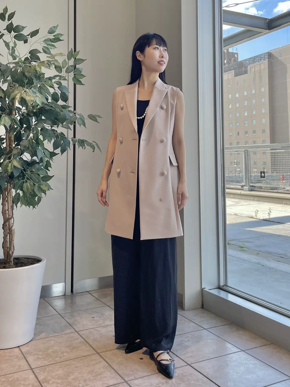 GRACE CONTINENTAL 端場　わかな コーディネート画像