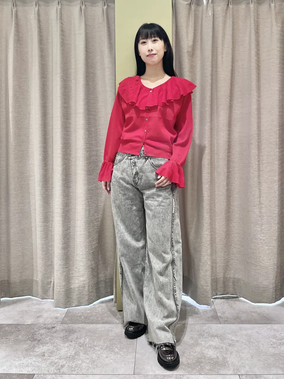 GRACE CONTINENTAL 端場　わかな コーディネート画像