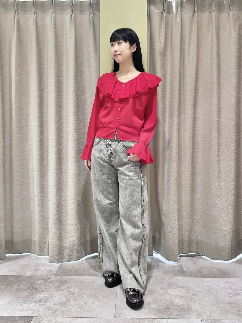 GRACE CONTINENTAL 端場　わかな コーディネート画像