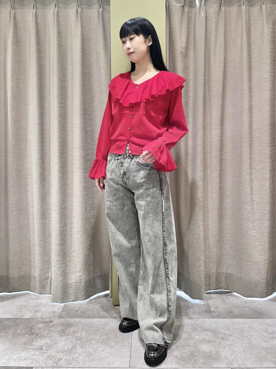 GRACE CONTINENTAL 端場　わかな コーディネート画像