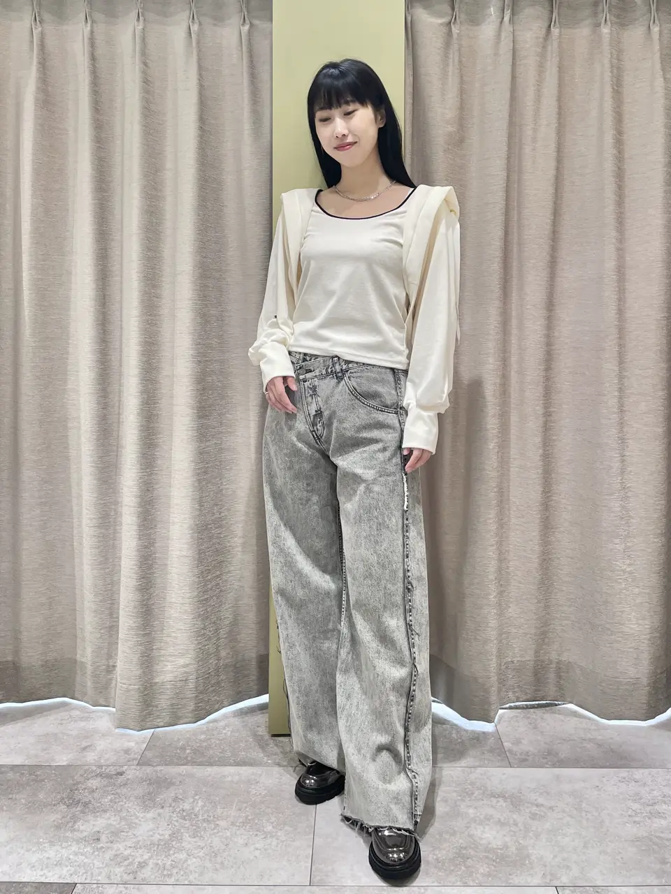 GRACE CONTINENTAL 端場　わかな コーディネート画像