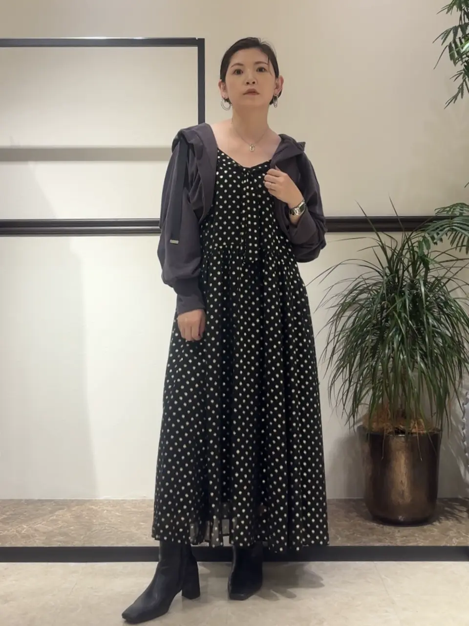 GRACE CONTINENTAL N.YURI コーディネート画像