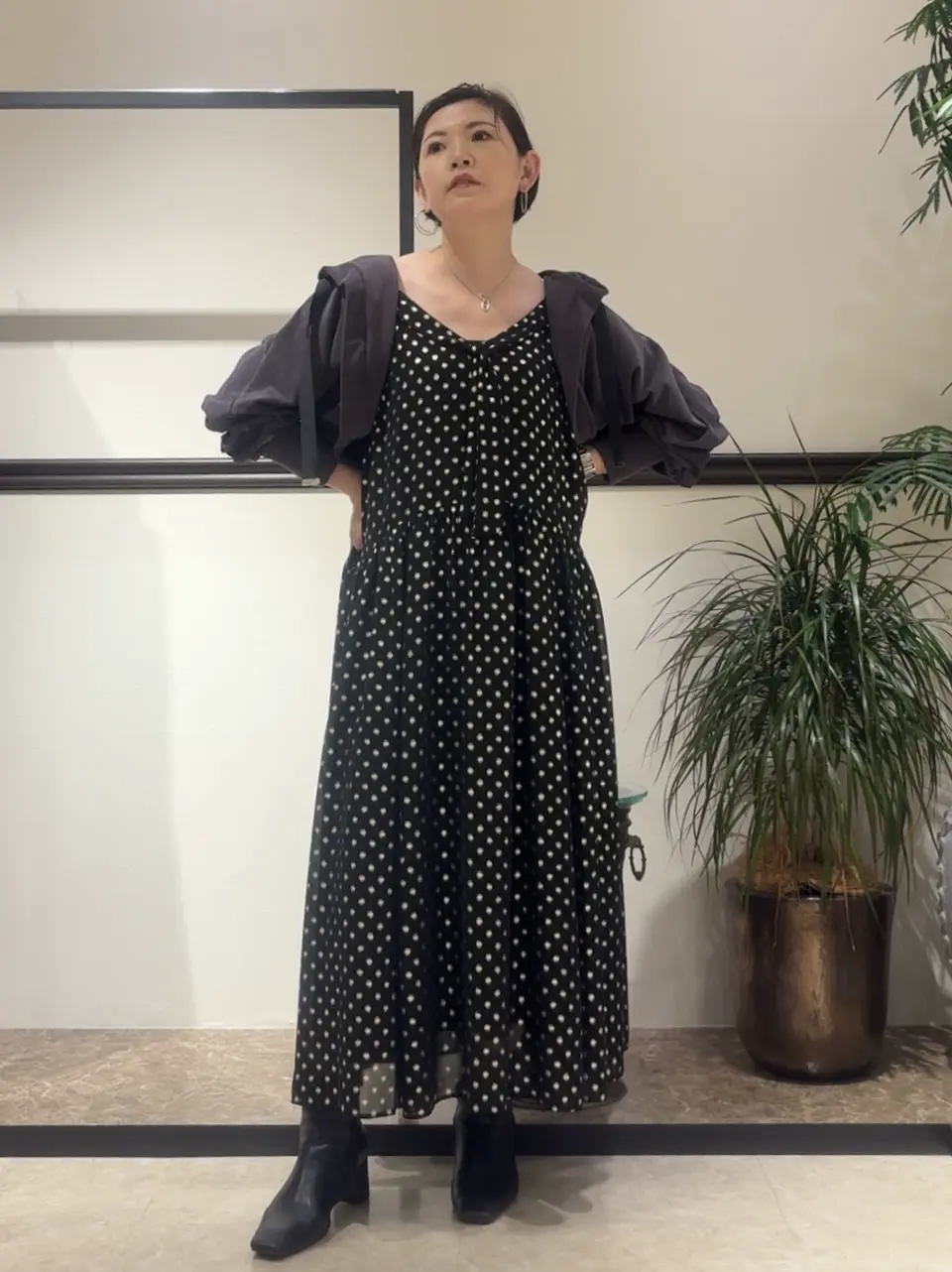 GRACE CONTINENTAL N.YURI コーディネート画像