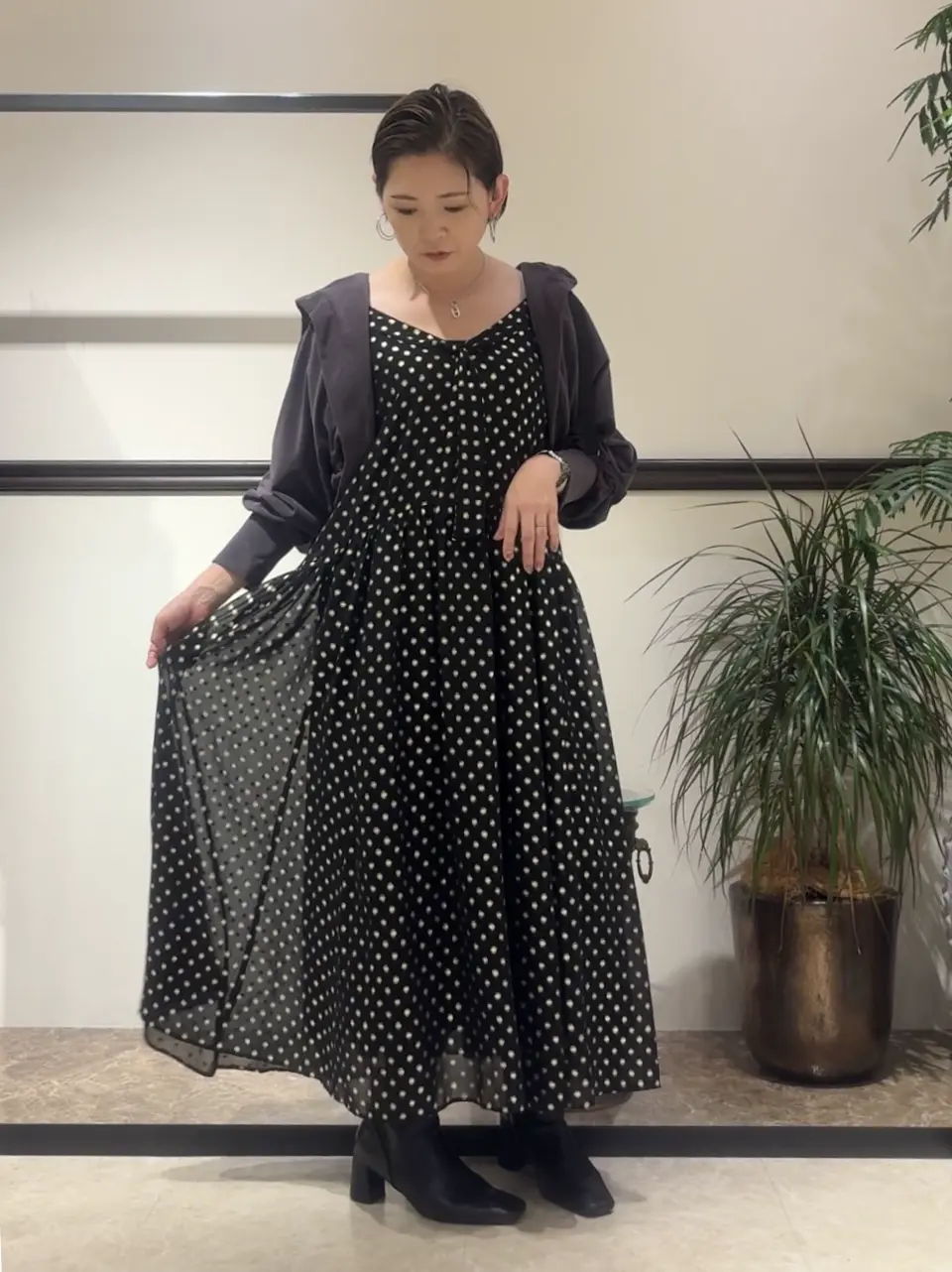 GRACE CONTINENTAL N.YURI コーディネート画像