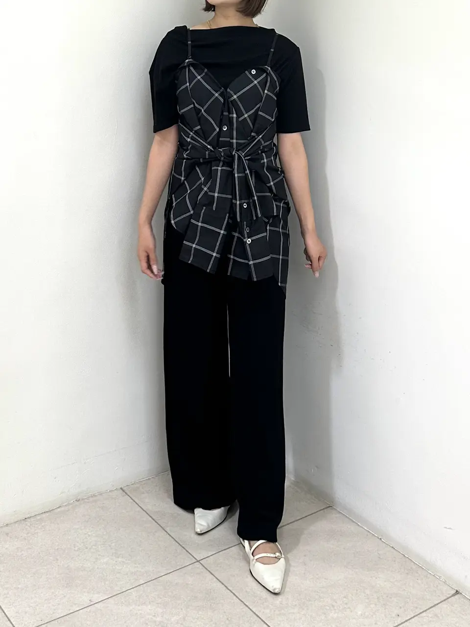 GRACE CONTINENTAL MORITA AI コーディネート画像