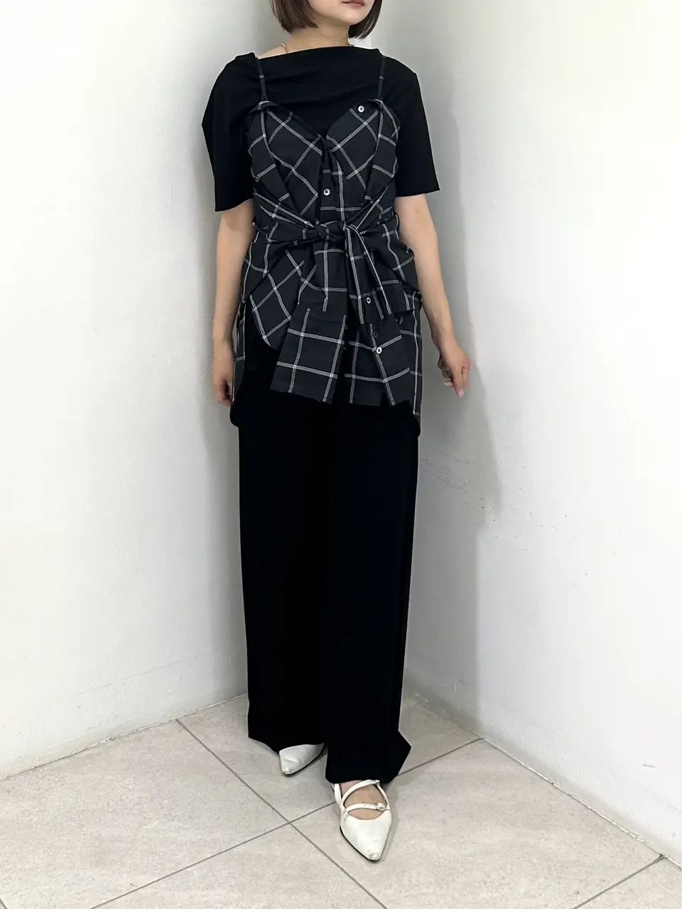 GRACE CONTINENTAL MORITA AI コーディネート画像