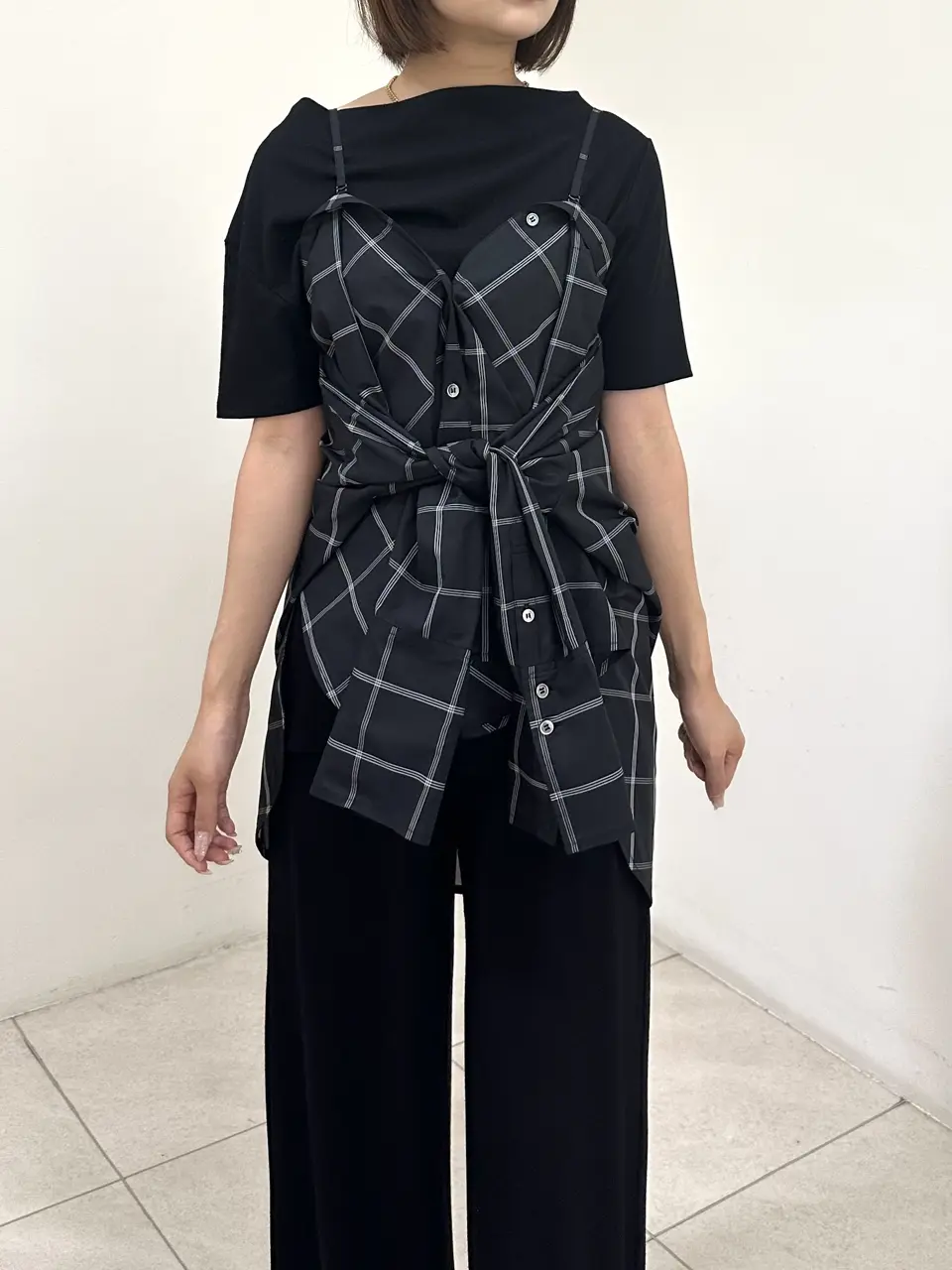 GRACE CONTINENTAL MORITA AI コーディネート画像