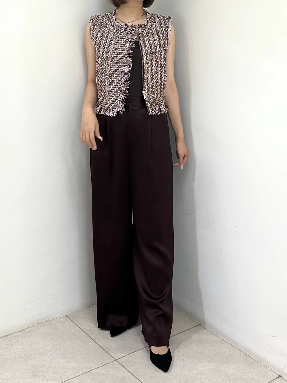 GRACE CONTINENTAL MORITA AI コーディネート画像