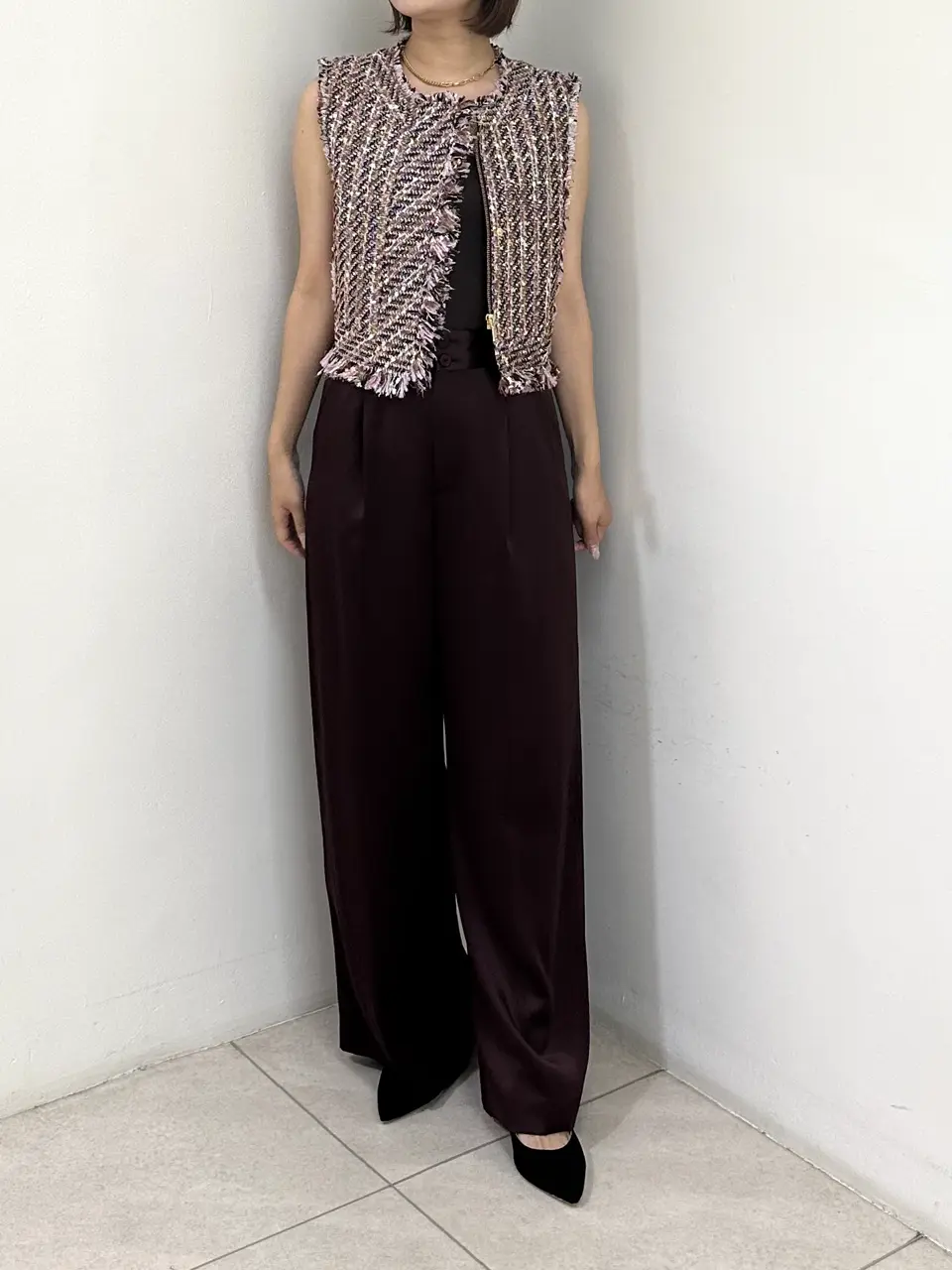 GRACE CONTINENTAL MORITA AI コーディネート画像