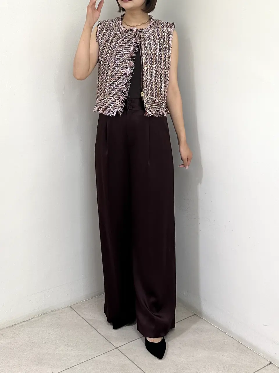 GRACE CONTINENTAL MORITA AI コーディネート画像