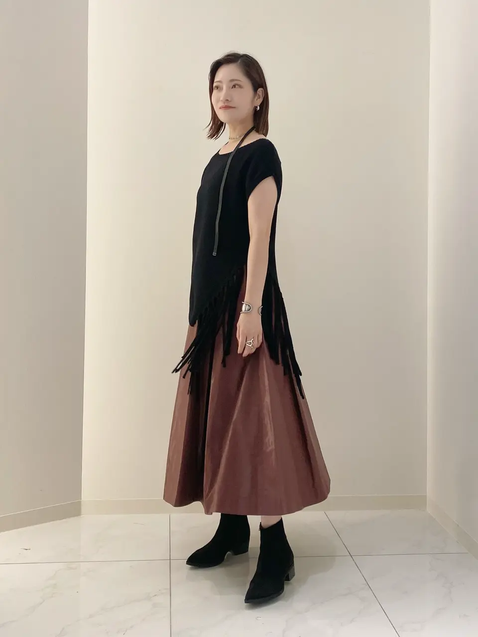 GRACE CONTINENTAL miyata コーディネート画像