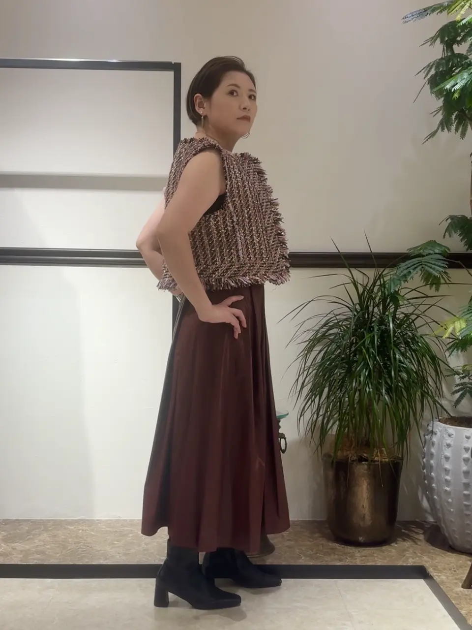 GRACE CONTINENTAL N.YURI コーディネート画像