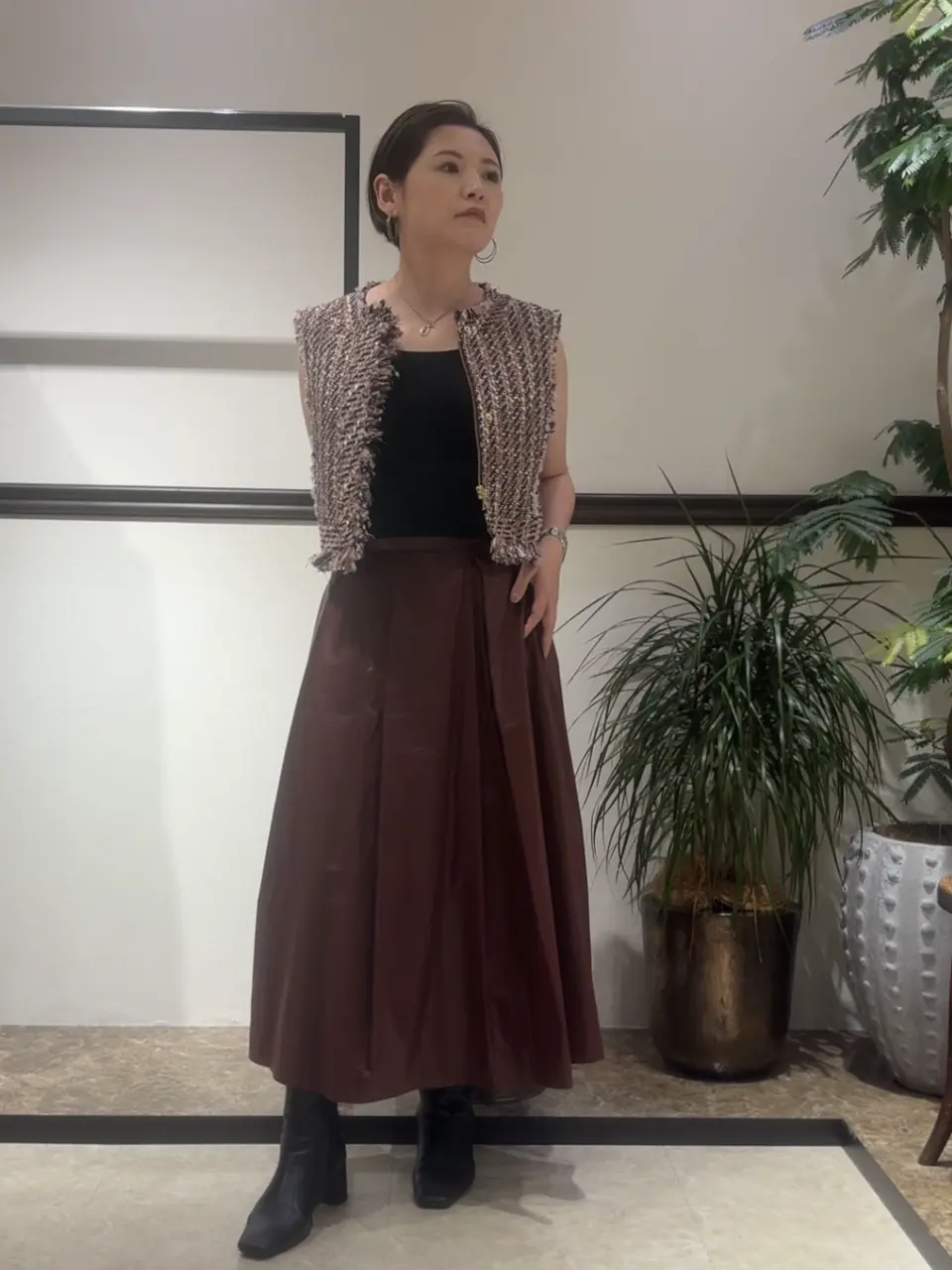 GRACE CONTINENTAL N.YURI コーディネート画像