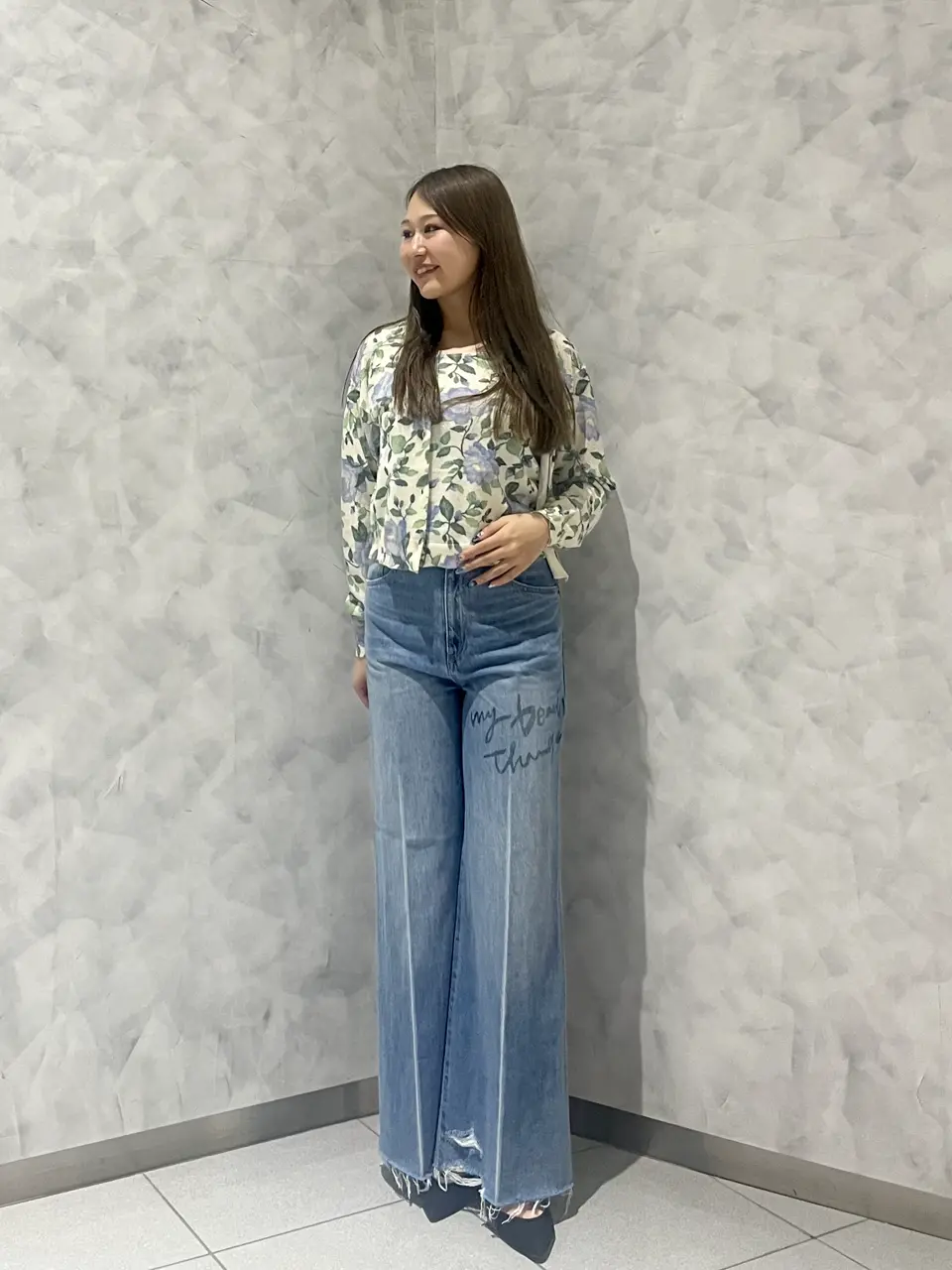 GRACE CONTINENTAL 根本　紗良 コーディネート画像