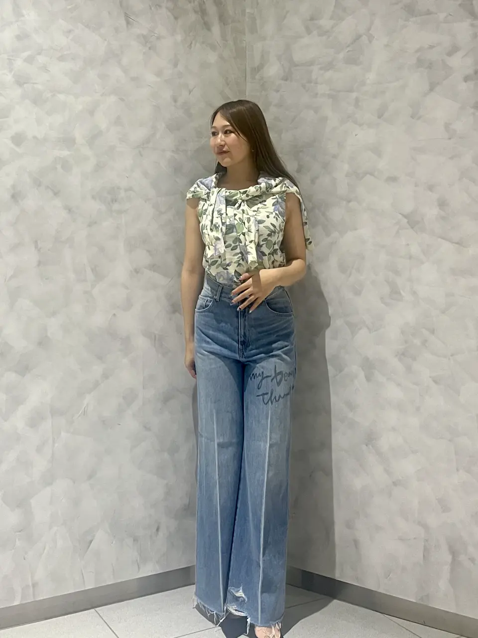 GRACE CONTINENTAL 根本　紗良 コーディネート画像