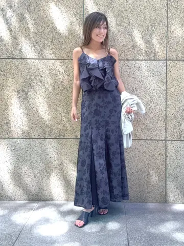 GRACE CONTINENTAL yukimi yonee コーディネート画像