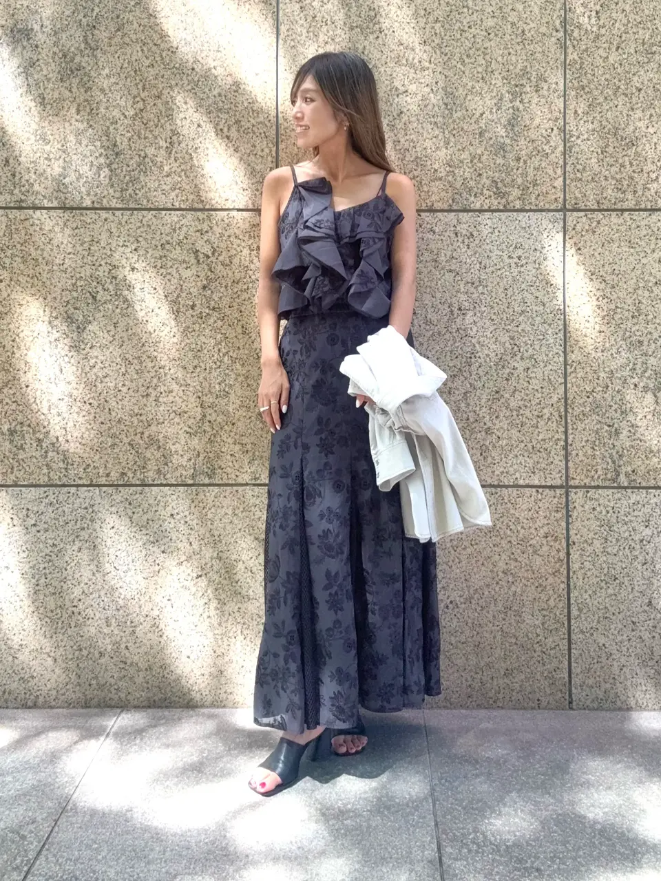 GRACE CONTINENTAL yukimi yonee コーディネート画像