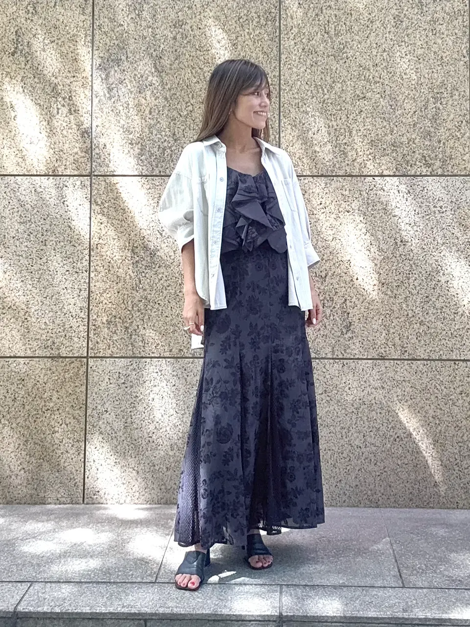 GRACE CONTINENTAL yukimi yonee コーディネート画像