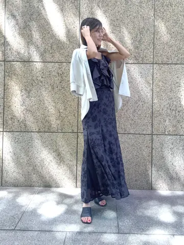 GRACE CONTINENTAL yukimi yonee コーディネート画像