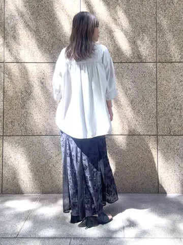 GRACE CONTINENTAL yukimi yonee コーディネート画像