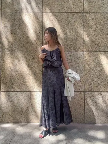 GRACE CONTINENTAL yukimi yonee コーディネート画像