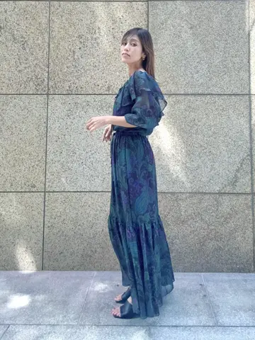 GRACE CONTINENTAL yukimi yonee コーディネート画像