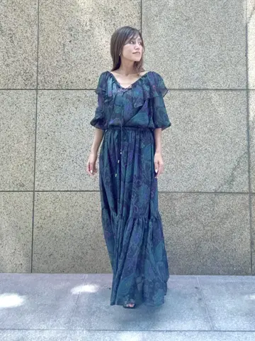 GRACE CONTINENTAL yukimi yonee コーディネート画像