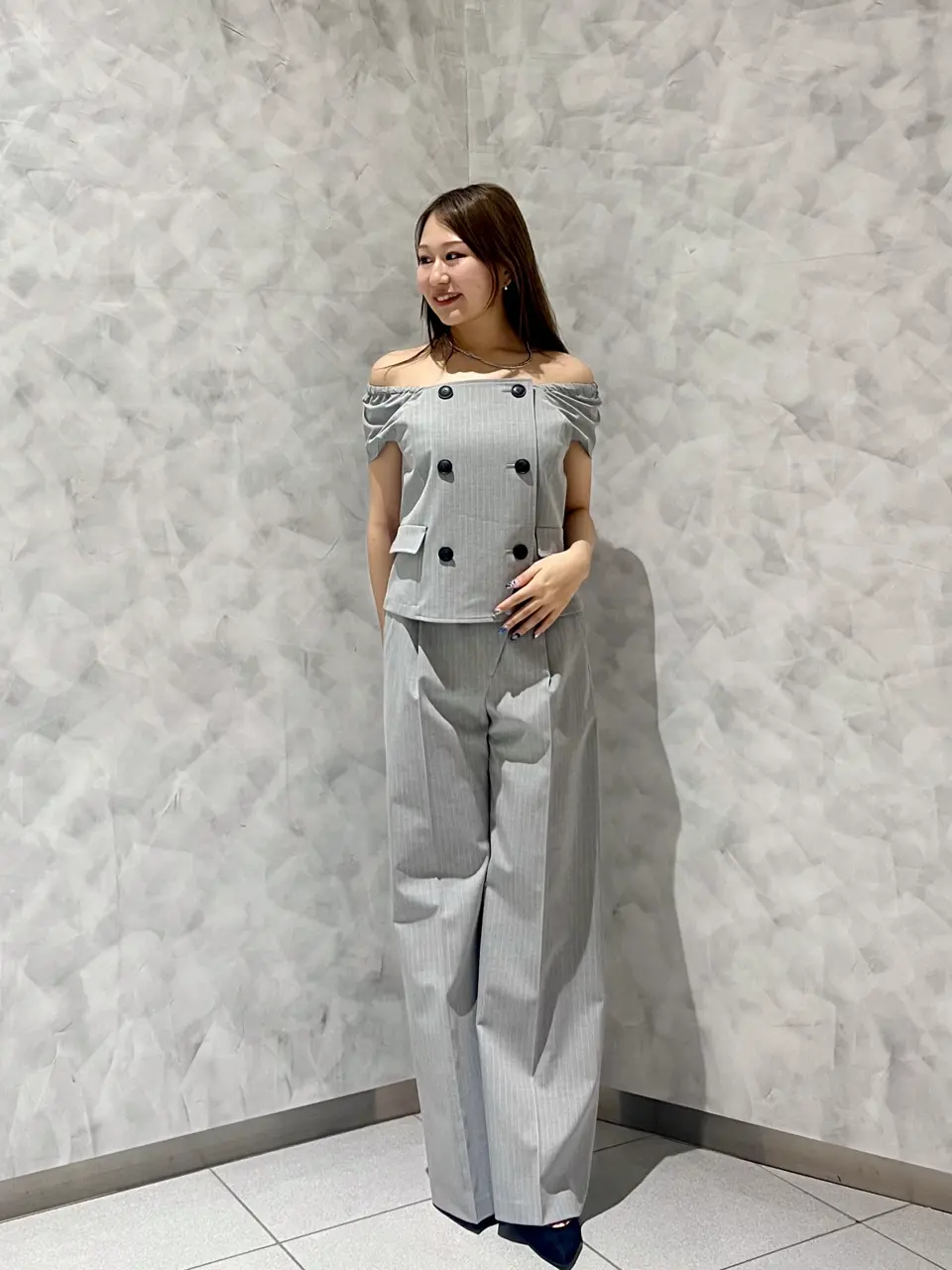 GRACE CONTINENTAL 根本　紗良 コーディネート画像