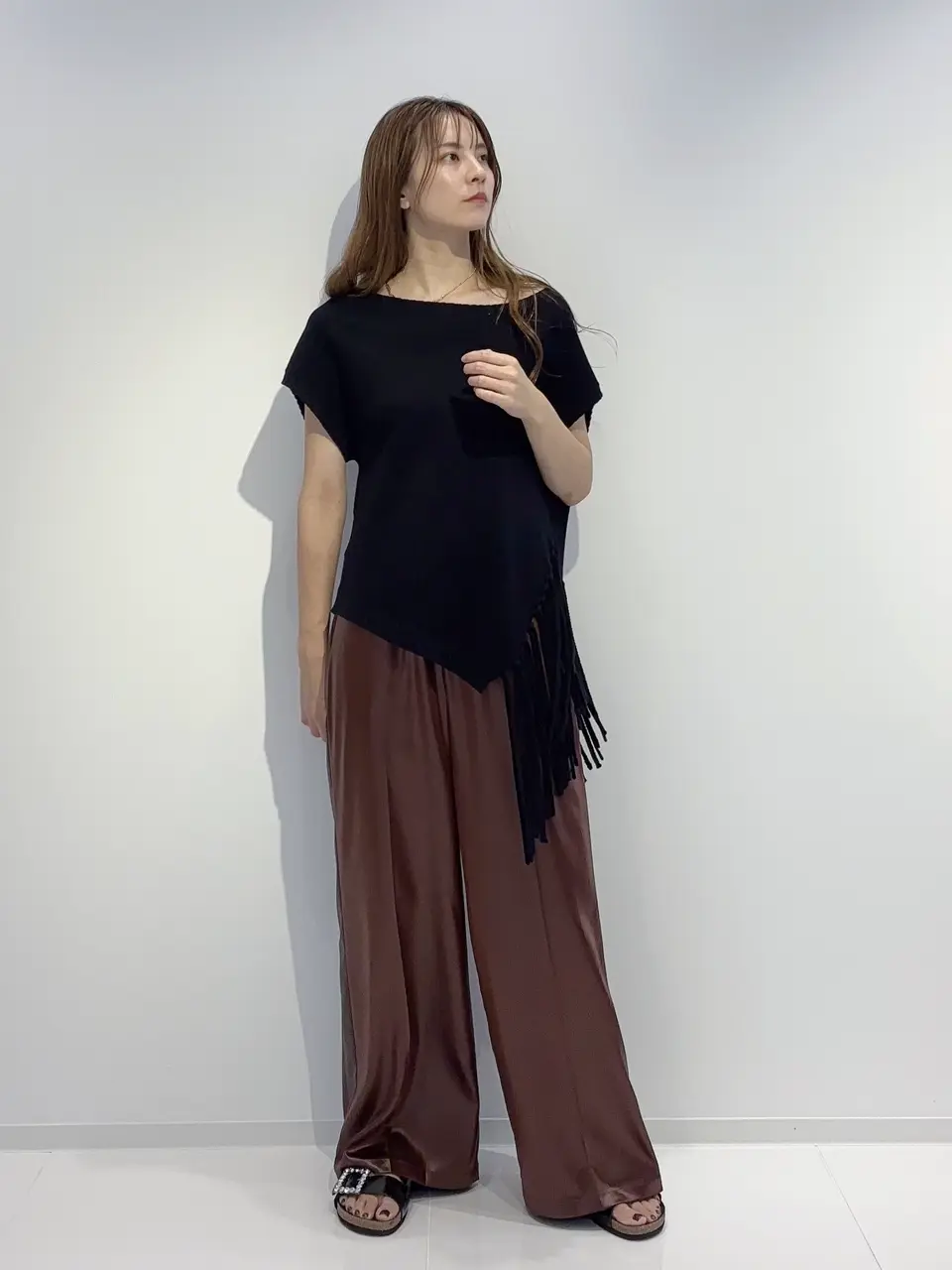 GRACE CONTINENTAL Hikaru Okada コーディネート画像