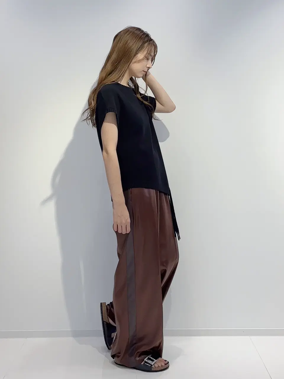 GRACE CONTINENTAL Hikaru Okada コーディネート画像