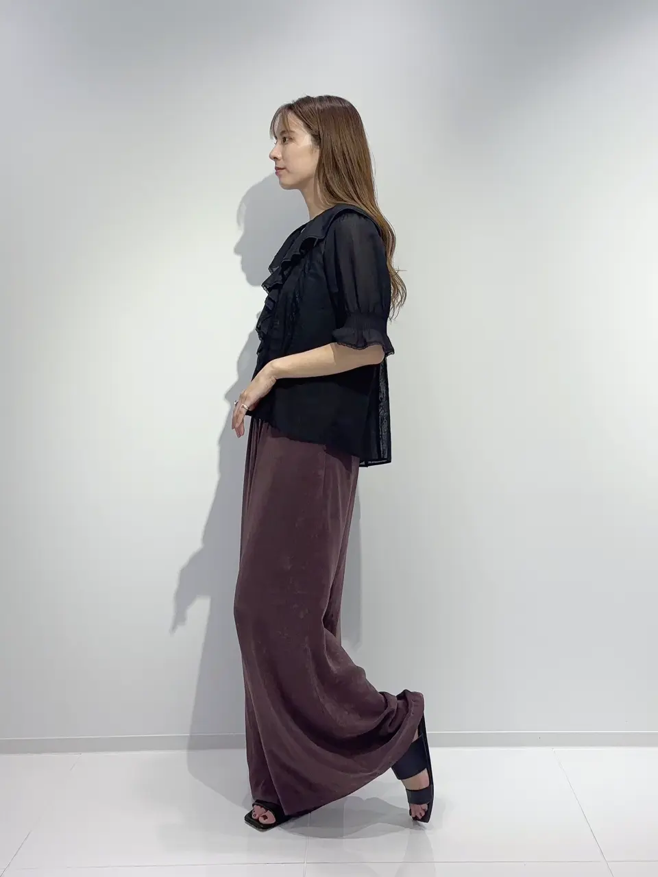 GRACE CONTINENTAL Hikaru Okada コーディネート画像