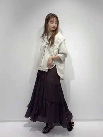 GRACE CONTINENTAL Hikaru Okada コーディネート画像