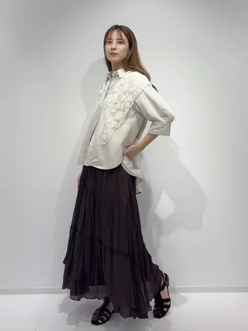 GRACE CONTINENTAL Hikaru Okada コーディネート画像