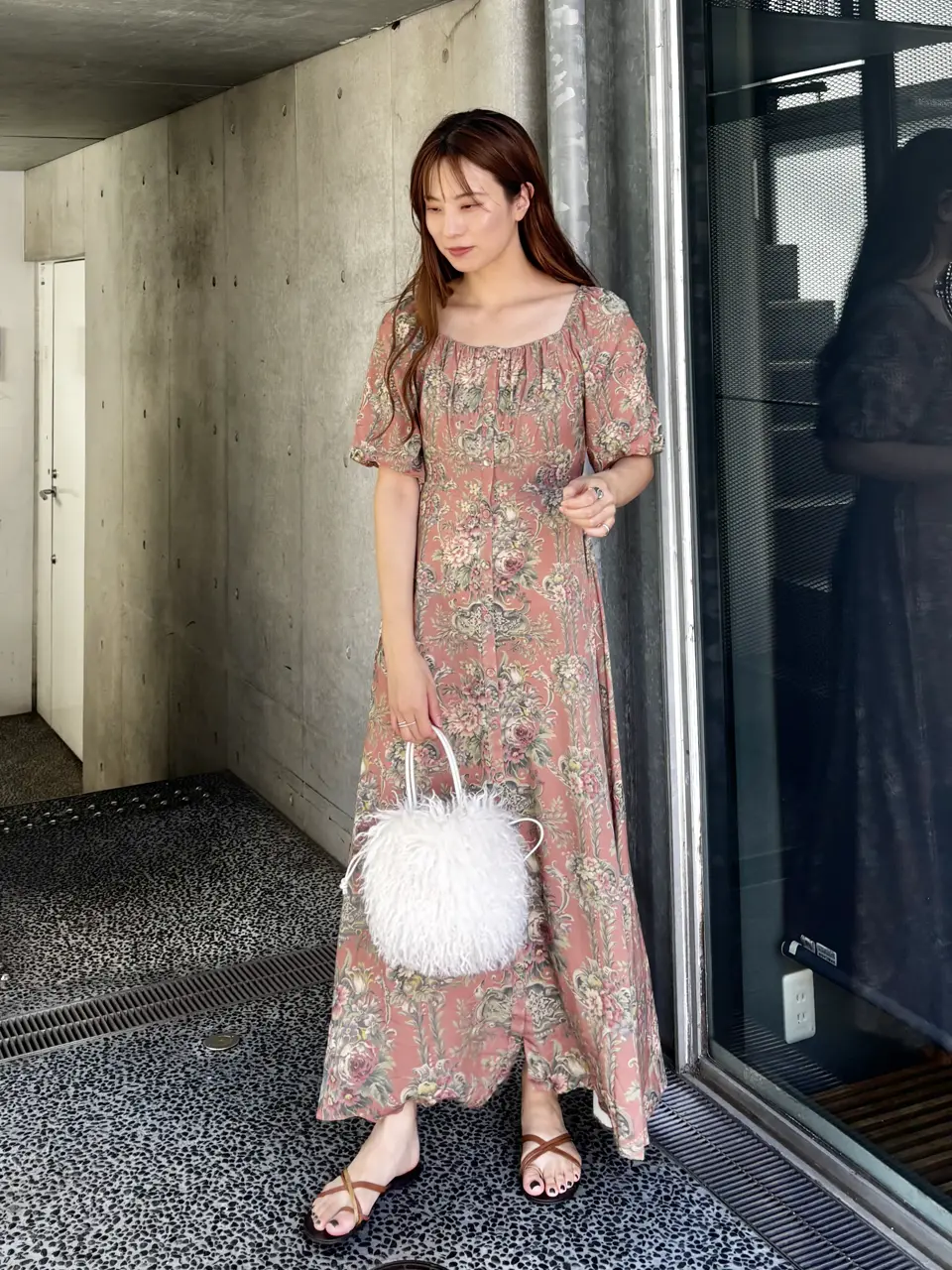 GRACE CONTINENTAL Hikaru Okada コーディネート画像