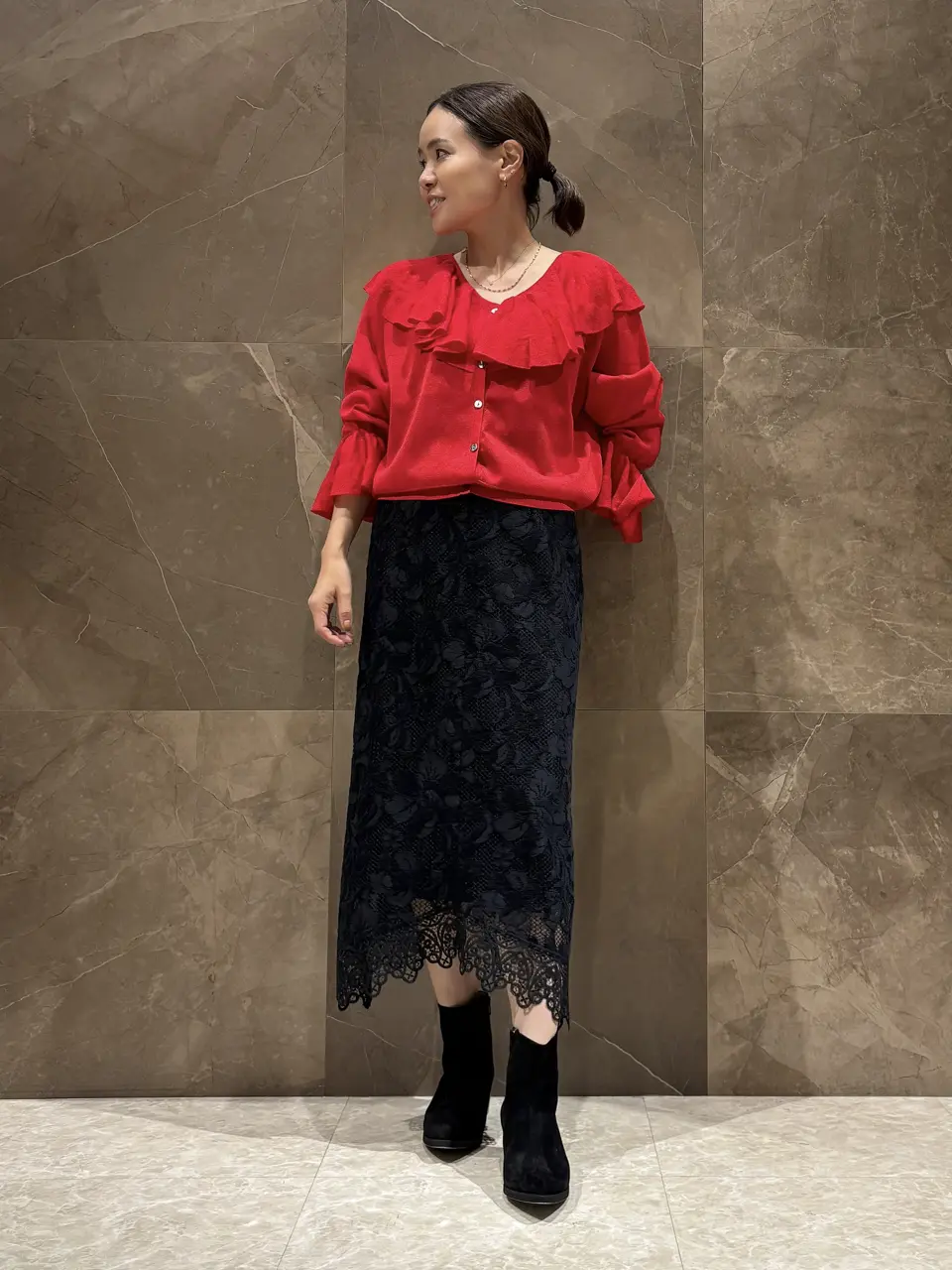 GRACE CONTINENTAL 穐山　香織 コーディネート画像