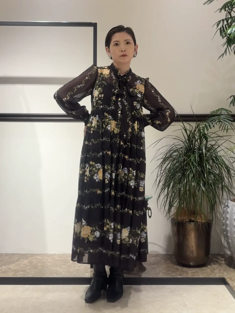 GRACE CONTINENTAL N.YURI コーディネート画像