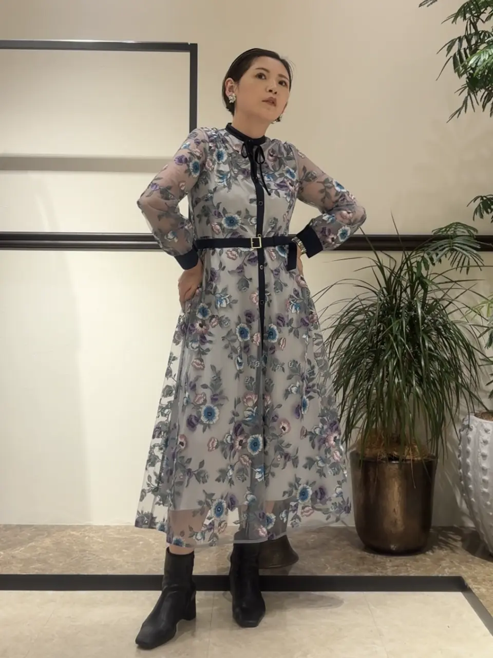 GRACE CONTINENTAL N.YURI コーディネート画像