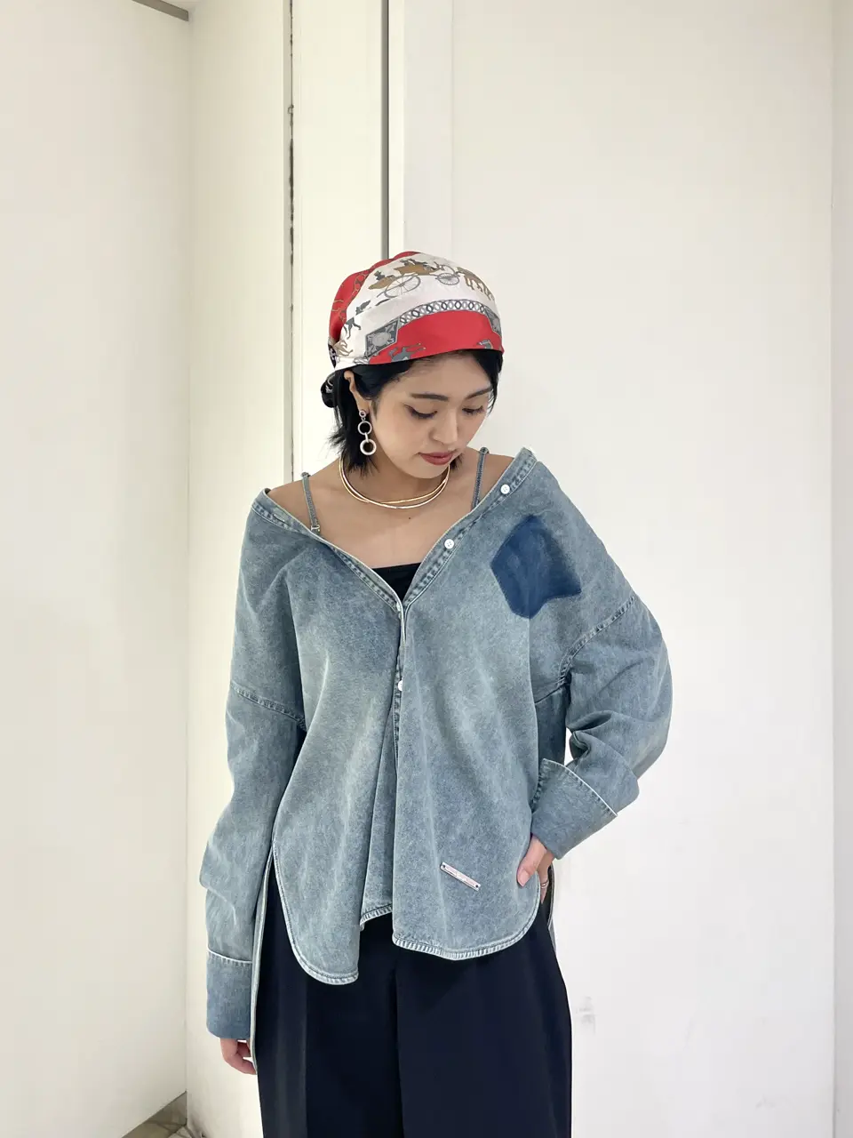 GRACE CONTINENTAL yoshi コーディネート画像