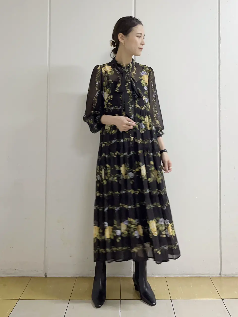 GRACE CONTINENTAL 亀田 未希 コーディネート画像