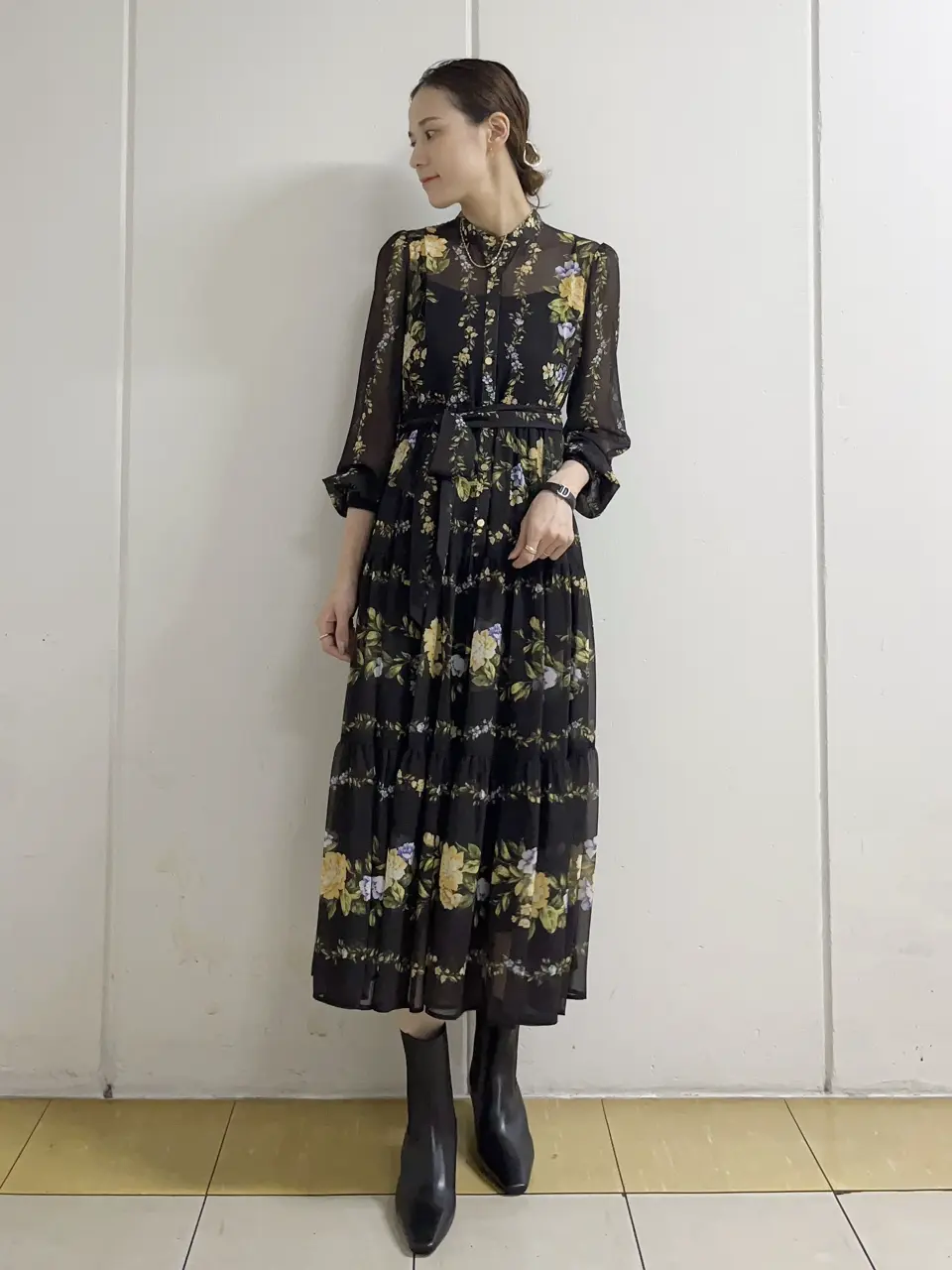 GRACE CONTINENTAL 亀田 未希 コーディネート画像