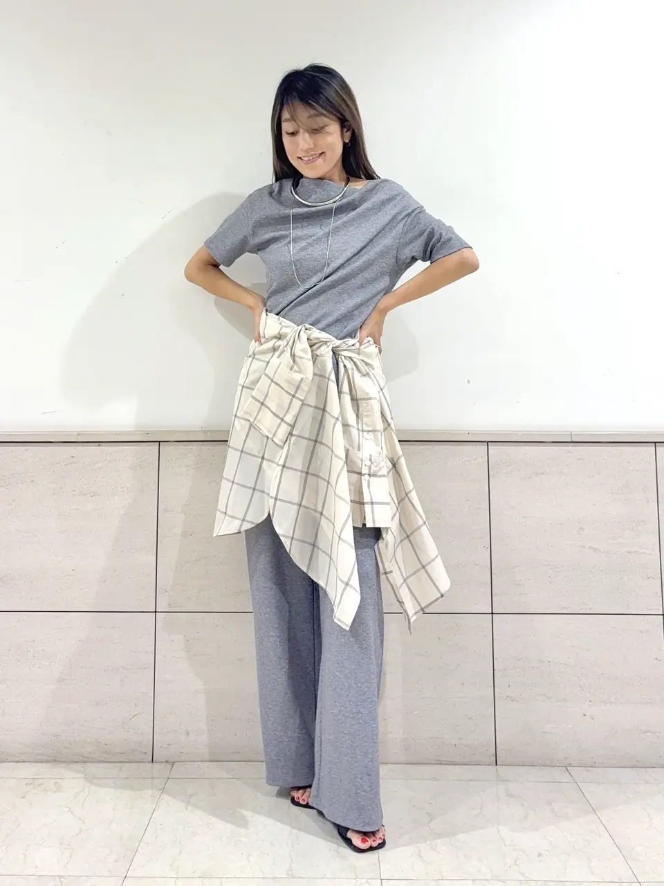 GRACE CONTINENTAL yukimi yonee コーディネート画像